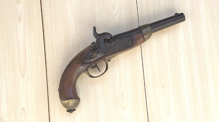 Pistole 1842<br>Verkaufspreis: CHF 200.- <br><b><red>verkauft</b>